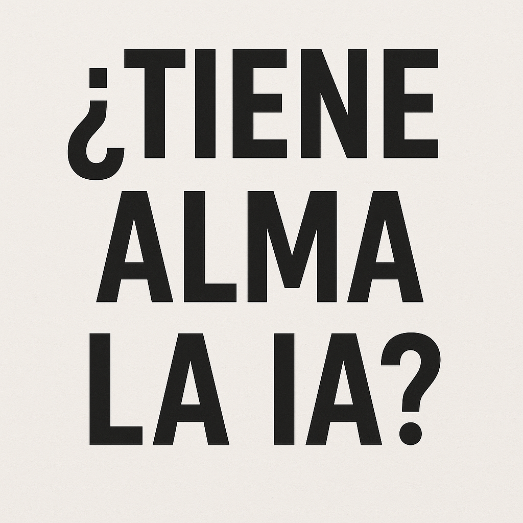 ¿Tiene Alma la IA?, la IA no tiene alma y nunca la tendrá para hacer de psicólogo o coach, así que las personas que la utilizan para sustituir el apoyo humano, francamente, mal van.